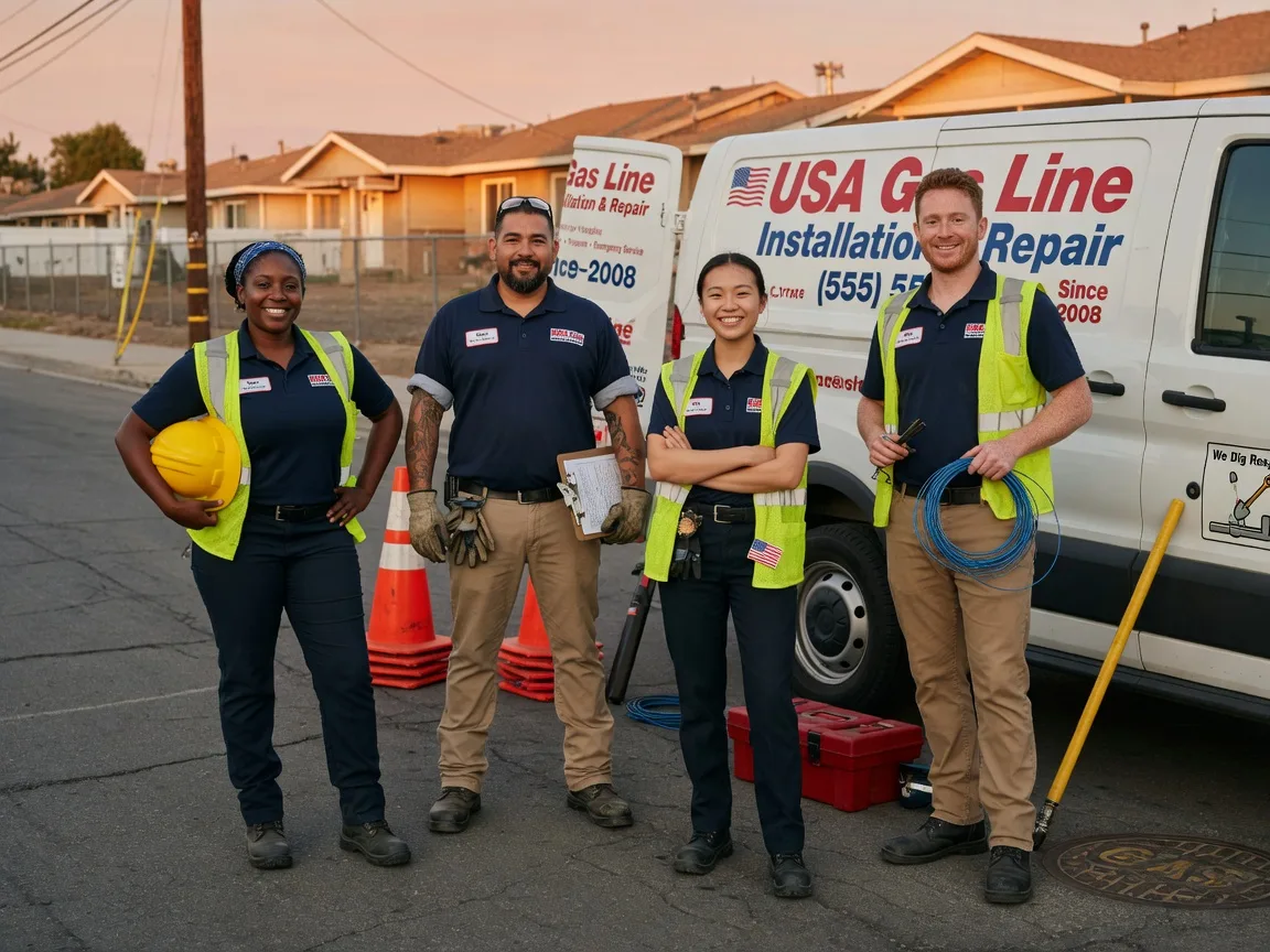 Gas Line Installation company in Procious, WV